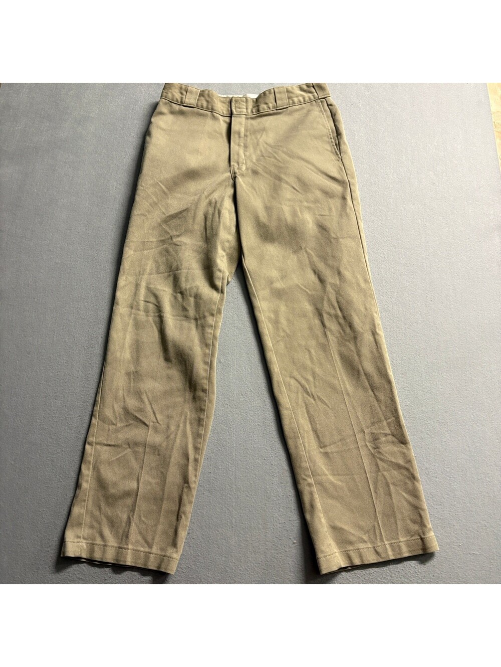 Dickies 874 Original Fit Work Pants Mens 32x32 Khaki Tan Chino Twill